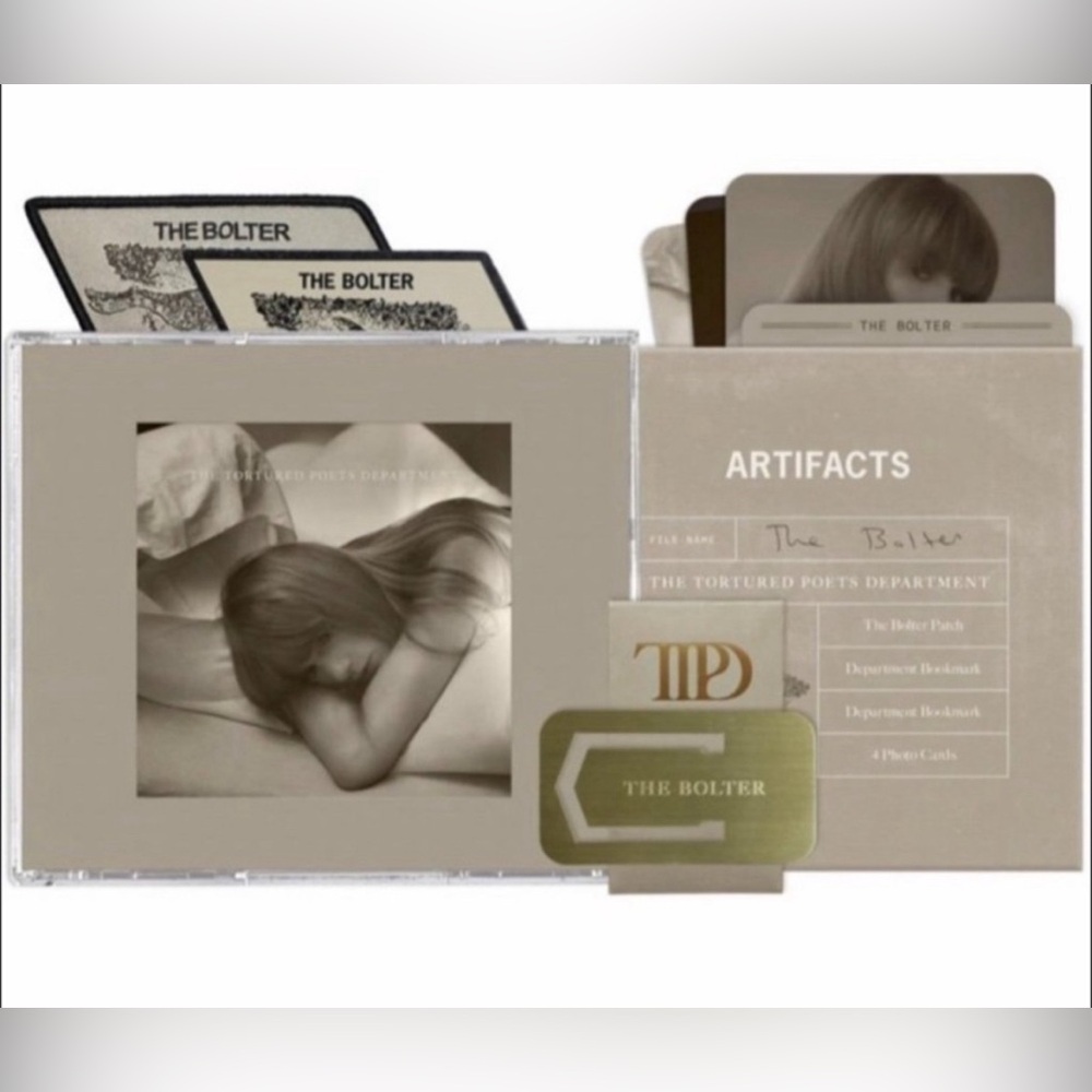 Taylor Swift TTPD “The Bolter” Deluxe CD